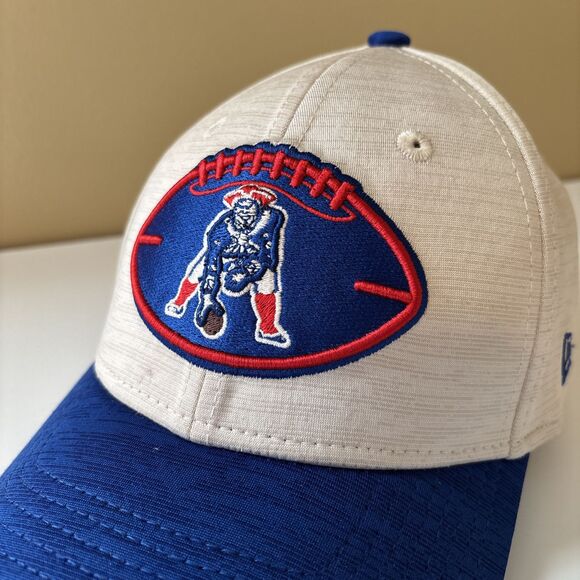 New England Patriots Men New ERA Size S/M Historic Sideline 39Thirty Hat NWOT - Picture 2 of 11
